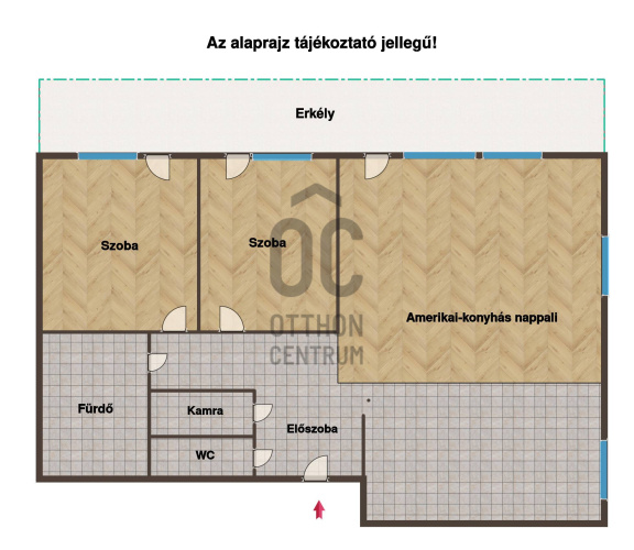 3 bed · 77m² · Lakás · 135.000.000 Ft
