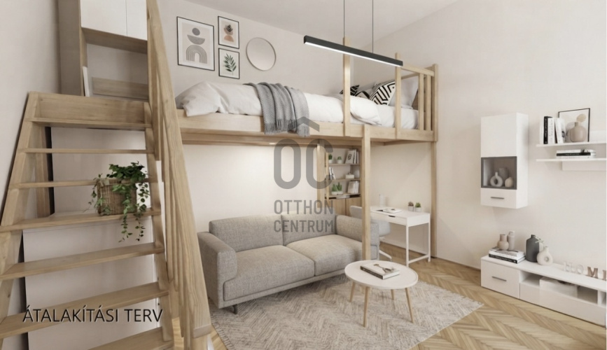 1 bed · 34m² · Lakás · 55.000.000 Ft