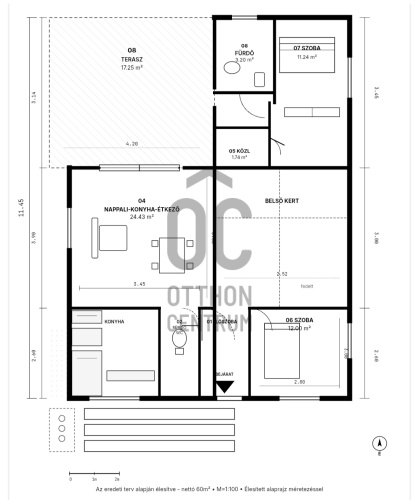 3 bed · 60m² · Családi ház · 95.000.000 Ft